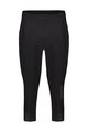 SHIMANO Kolesarske 3/4 hlače brez naramnic - KAEDE KNICKERS 3/4 - črna