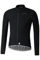 SHIMANO Kolesarska  vetru odporna jakna - WINDFLEX - črna