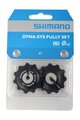 SHIMANO jermenice menjalnika - PULLEYS RD-M773/M786 - črna
