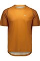 POC Kolesarski dres s kratkimi rokavi - MOTION AIR S/S - rjava
