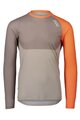 POC Kolesarski dres z dolgimi rokavi poletni - MTB PURE - oranžna/siva