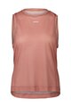 POC Kolesarska  majica brez rokavov - AIR INDOOR VEST - rožnata