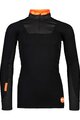 POC Kolesarska  majica z dolgimi rokavi - RESISTANCE LAYER  - črna/oranžna