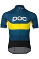 POC Kolesarski dres s kratkimi rokavi - ESSENTIAL ROAD LOGO - rumena/modra
