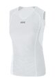 GORE Kolesarska  majica brez rokavov - M GWS BL - bela