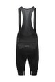 GORE Kolesarske kratke hlače z naramnicami - C5 OPTI - črna