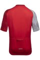 GORE Kolesarski dres s kratkimi rokavi - C5 - rdeča/bela