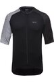 GORE Kolesarski dres s kratkimi rokavi - C5 - bela/črna