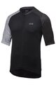 GORE Kolesarski dres s kratkimi rokavi - C5 - bela/črna