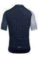 GORE Kolesarski dres s kratkimi rokavi - C5 - modra/bela