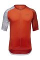 GORE Kolesarski dres s kratkimi rokavi - C5 - bela/oranžna