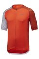 GORE Kolesarski dres s kratkimi rokavi - C5 - bela/oranžna
