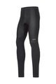 GORE Kolesarske dolge hlače brez naramnic - R3 PARTIAL GWS - črna
