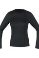 GORE Kolesarska  majica z dolgimi rokavi - M WMN BL THERMO LS - črna