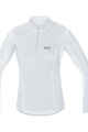 GORE Kolesarska  majica z dolgimi rokavi - GWS BL THERMO - bela