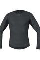 GORE Kolesarska  majica z dolgimi rokavi - M GWS BL THERMO LS - črna