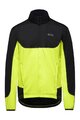 GORE Kolesarska  vetru odporna jakna - C5 GWS - rumena/črna
