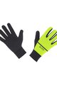 GORE Kolesarske  rokavice z dolgimi prsti - R3 - rumena/črna