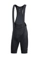 GORE Kolesarske kratke hlače z naramnicami - C3 - črna