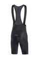 GORE Kolesarske kratke hlače z naramnicami - C3 - črna