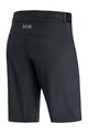GORE Kolesarske kratke hlače brez naramnic - C5 WMN - črna