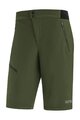 GORE Kolesarske kratke hlače brez naramnic - C5 - zelena