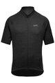 GORE Kolesarski dres s kratkimi rokavi - C3 - črna