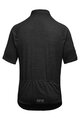 GORE Kolesarski dres s kratkimi rokavi - C3 - črna