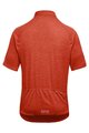 GORE Kolesarski dres s kratkimi rokavi - C3 - oranžna