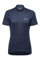 GORE Kolesarski dres s kratkimi rokavi - C3 WMN - modra
