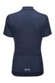 GORE Kolesarski dres s kratkimi rokavi - C3 WMN - modra