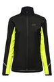 GORE Kolesarska  vetru odporna jakna - R3 PARTIAL GTX - črna/rumena