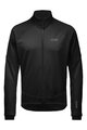 GORE Kolesarska  podaljšana jakna - C3 WINDSTOPPER® - črna