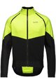 GORE Kolesarska  vetru odporna jakna - PHANTOM - rumena/črna