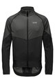 GORE Kolesarska  vetru odporna jakna - PHANTOM - siva/črna