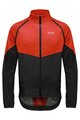 GORE Kolesarska  vetru odporna jakna - PHANTOM - oranžna/rdeča