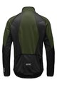 GORE Kolesarska  vetru odporna jakna - PHANTOM - zelena/črna