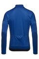 GORE Kolesarski dres z dolgimi rokavi zimski - C3 THERMO - modra