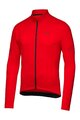 GORE Kolesarski dres z dolgimi rokavi zimski - C3 THERMO - rdeča