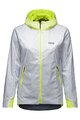 GORE Kolesarska  vetru odporna jakna - R5 GTX INFINIUM™ WMN - bela/rumena