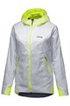 GORE Kolesarska  vetru odporna jakna - R5 GTX INFINIUM™ WMN - bela/rumena