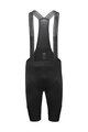 GORE Kolesarske kratke hlače z naramnicami - ARDENT - črna