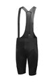 GORE Kolesarske kratke hlače z naramnicami - ARDENT - črna