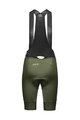 GORE Kolesarske kratke hlače z naramnicami - ARDENT WMN - zelena