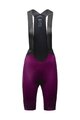 GORE Kolesarske kratke hlače z naramnicami - ARDENT WMN - vijolična