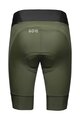 GORE Kolesarske kratke hlače brez naramnic - ARDENT WMN - zelena