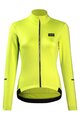 GORE Kolesarski dres z dolgimi rokavi zimski - PROGRESS THERMO WMN - rumena