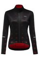 GORE Kolesarski dres z dolgimi rokavi zimski - PROGRESS THERMO WMN - oranžna/rdeča
