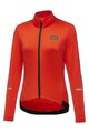 GORE Kolesarski dres z dolgimi rokavi zimski - PROGRESS THERMO WMN - oranžna