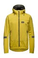 GORE Kolesarska  vetru odporna jakna - LUPRA - rumena